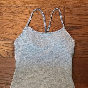 Lululemon Striped Power Y Tank